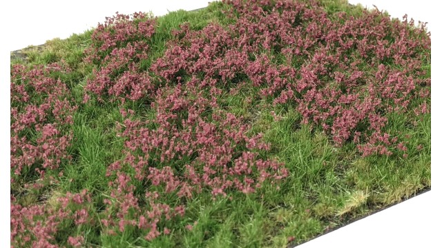 Layered Tufts Flowers Red