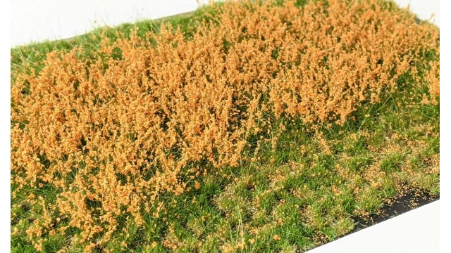 Layered Tufts Flowers orange