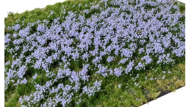 Layered Tufts Flowers Lavender