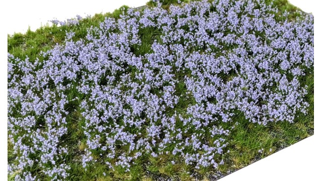 Layered Tufts Flowers Lavender