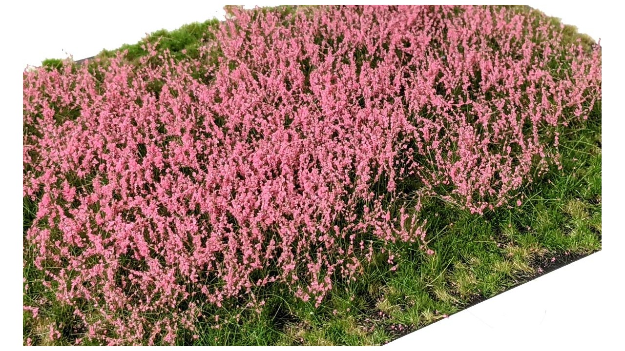 Layered Tufts Flowers Pink