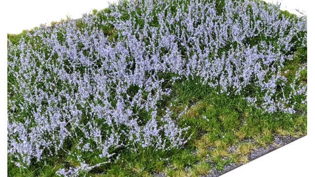 Layered Tufts Flowers Lavender