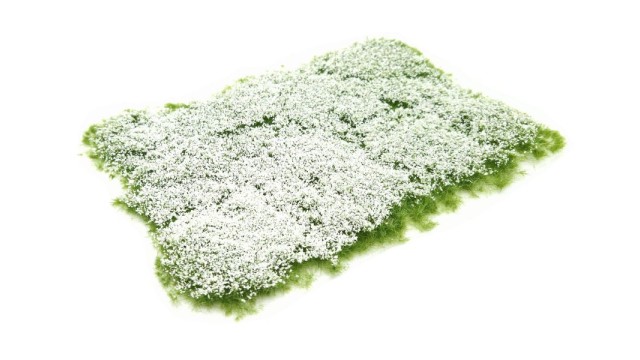 Flower tufts white 6 mm