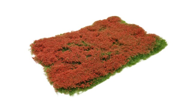 Flower tufts red 6 mm