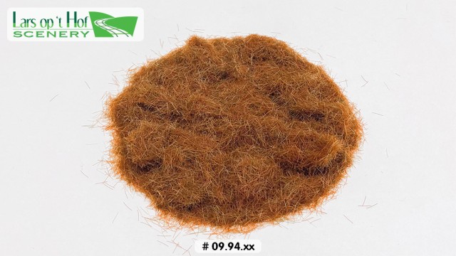 Grass flock brown 4 mm