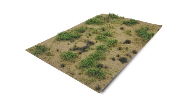 Desert with bushes - type 1 (Medium)