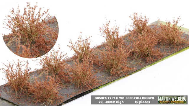 Bushes type A Fall Brown