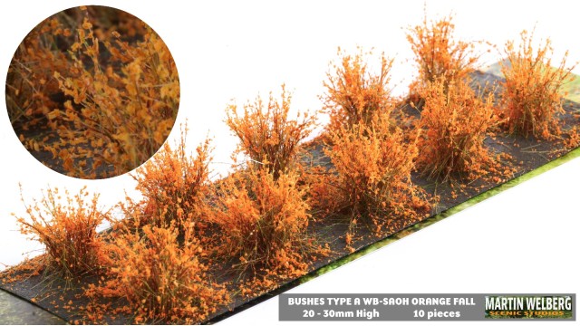 Bushes type A Orange Fall