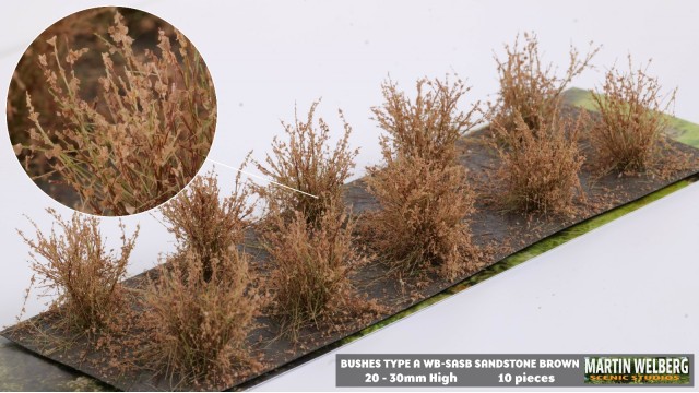 Bushes type A Sandstone Brown