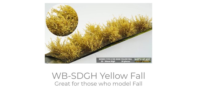 Bushes type D Yellow Fall